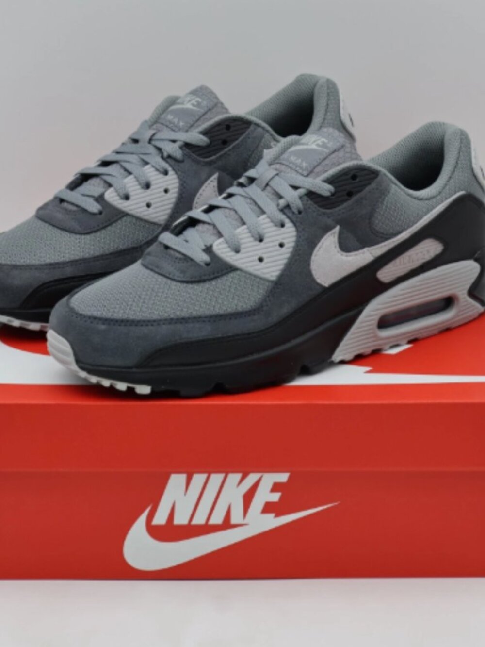 Nike Air Max 90 Smoke Grey Black Photon Dust Men’s Shoes